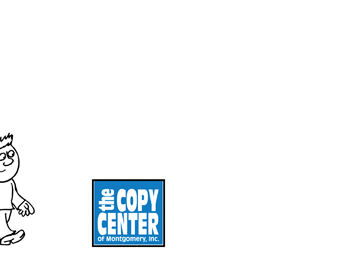 flip book cartoon animated gif for The Copy Center